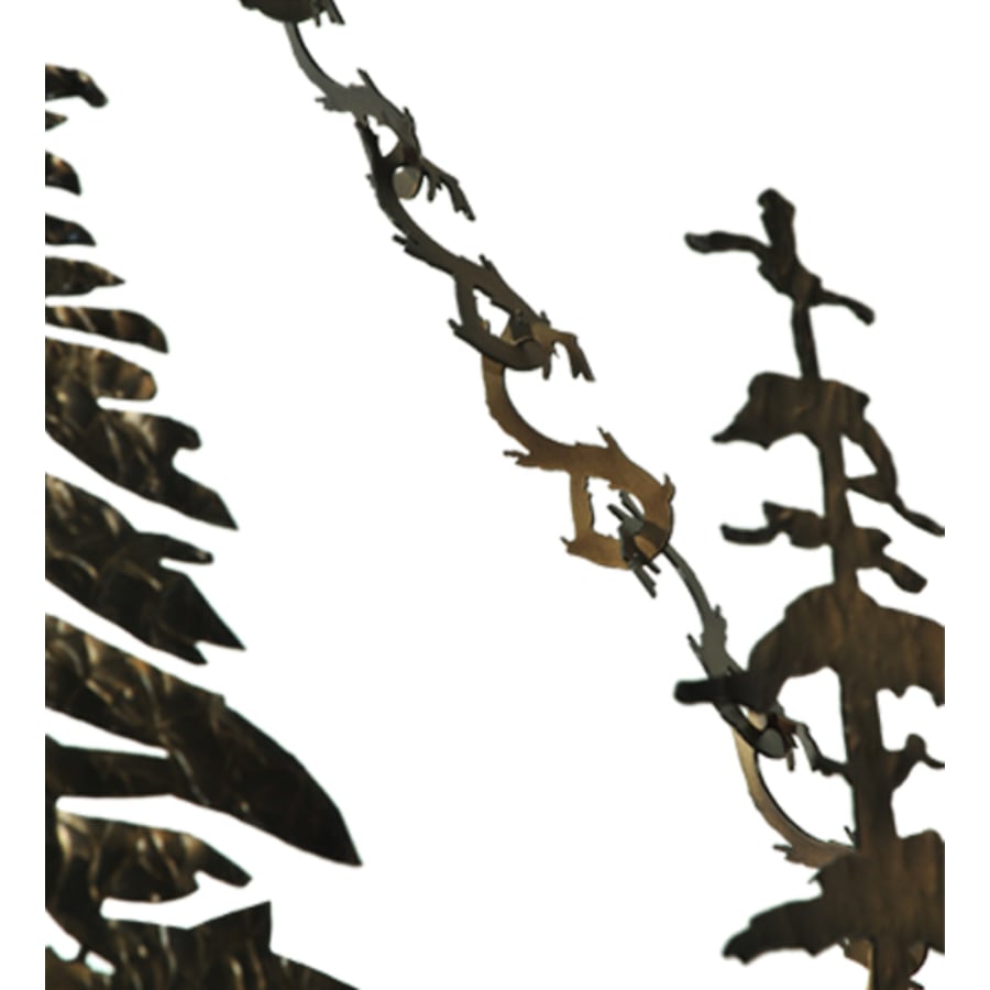 Meyda Tiffany Wildlife 10 Light 62" Wide Pendant