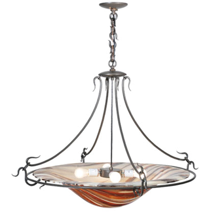 Meyda Tiffany Metro 4 Light 36" Wide Pendant