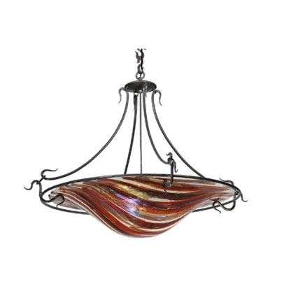 Meyda Tiffany Metro 4 Light 36" Wide Pendant