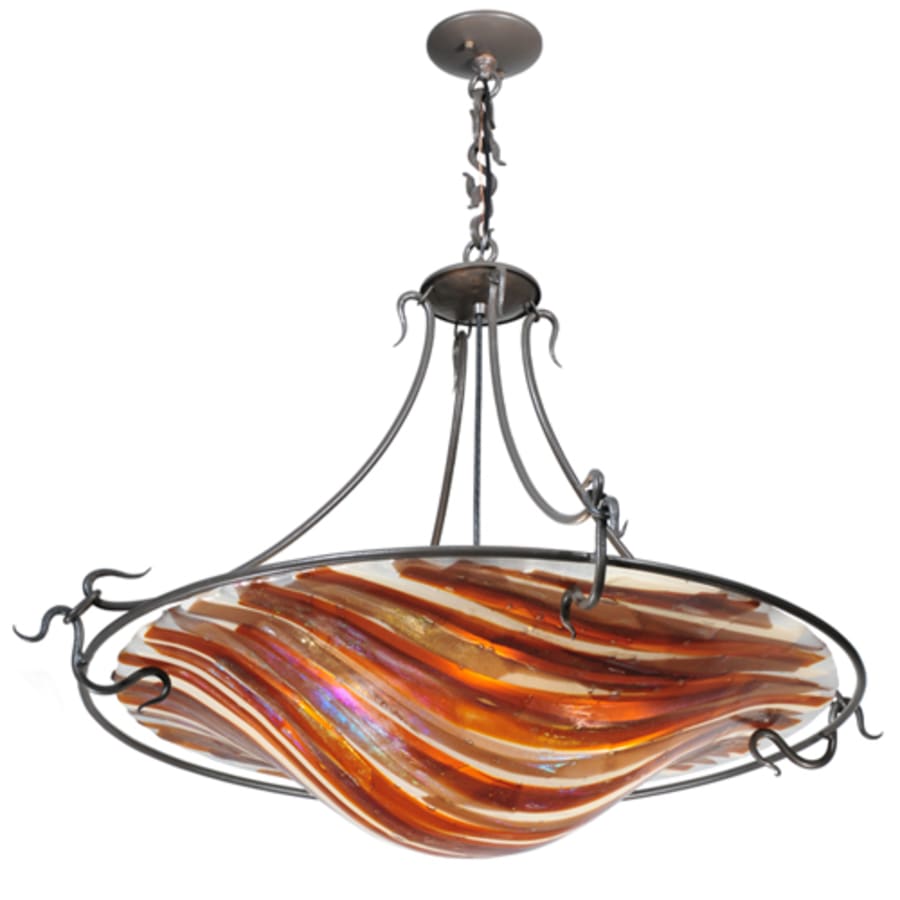 Meyda Tiffany Metro 4 Light 36" Wide Pendant