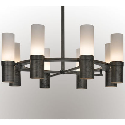 Meyda Tiffany Farmington 16 Light 62" Wide Pillar Candle Style Chandelier