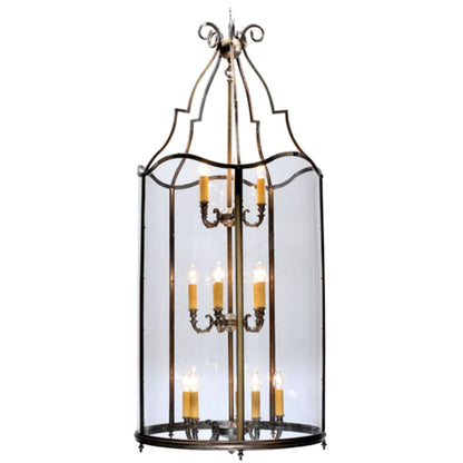 Meyda Tiffany Sanctuary 15 Light 31" Wide Taper Candle Pendant