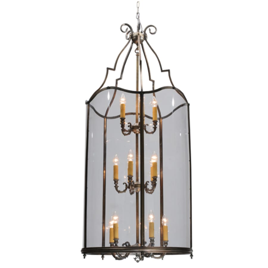 Meyda Tiffany Sanctuary 15 Light 31" Wide Taper Candle Pendant