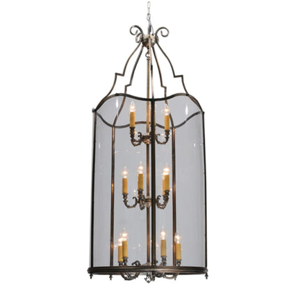 Meyda Tiffany Sanctuary 15 Light 31" Wide Taper Candle Pendant