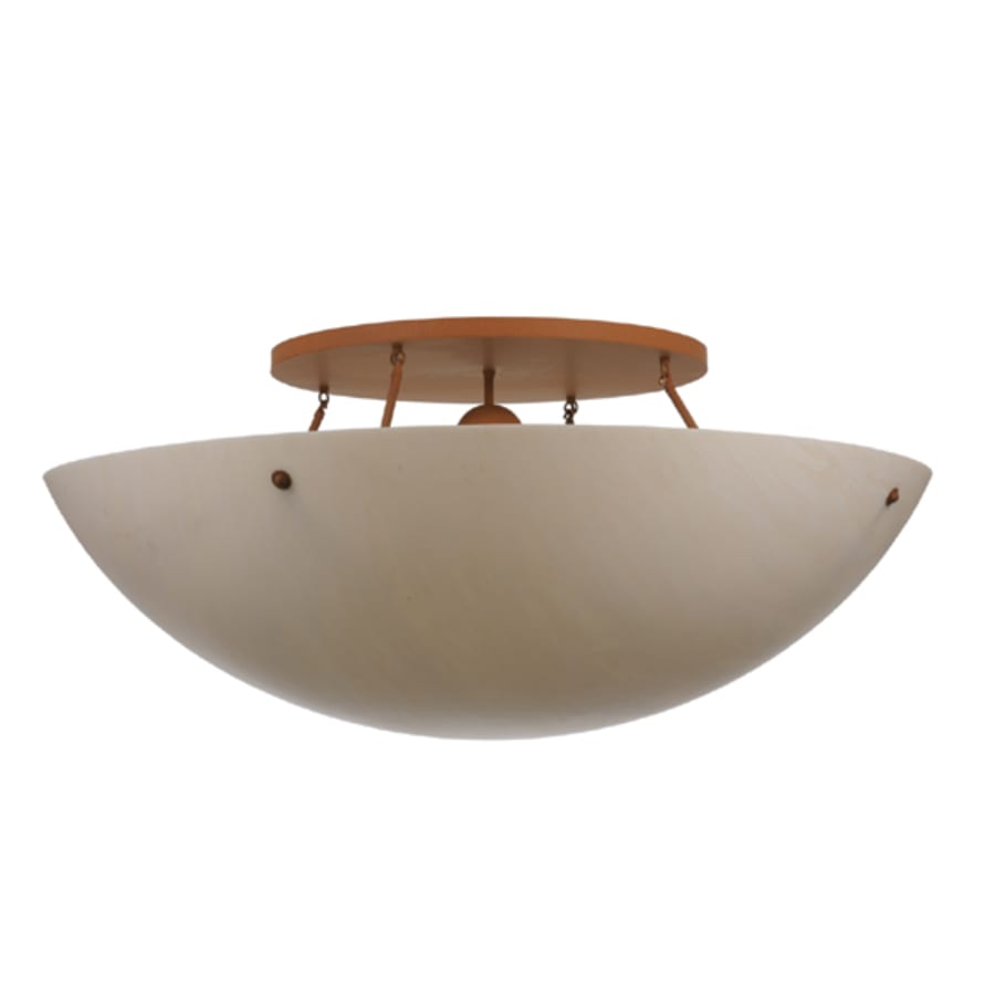 Meyda Tiffany Artesia 8 Light 48" Wide Semi-Flush Bowl Ceiling Fixture - Earth Finish