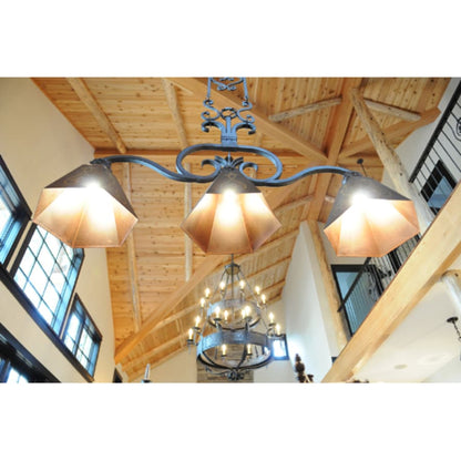 Meyda Tiffany DaCapa 3 Light 64" Wide Linear Pendant