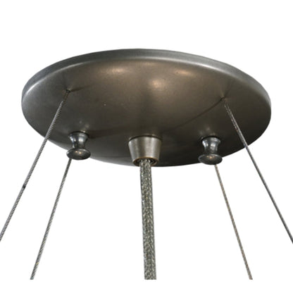 Meyda Tiffany Metro 4 Light 30" Wide Pendant