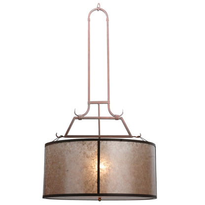 Meyda Tiffany 26" W Simple Mission Inverted Pendant