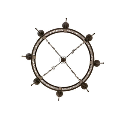 Meyda Tiffany Toscano 8 Light 48" Wide Taper Candle Style Chandelier
