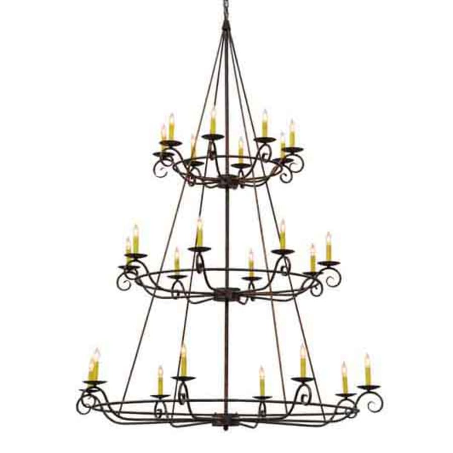 Meyda Tiffany Estrella 24 Light 60" Wide Taper Candle Style Chandelier