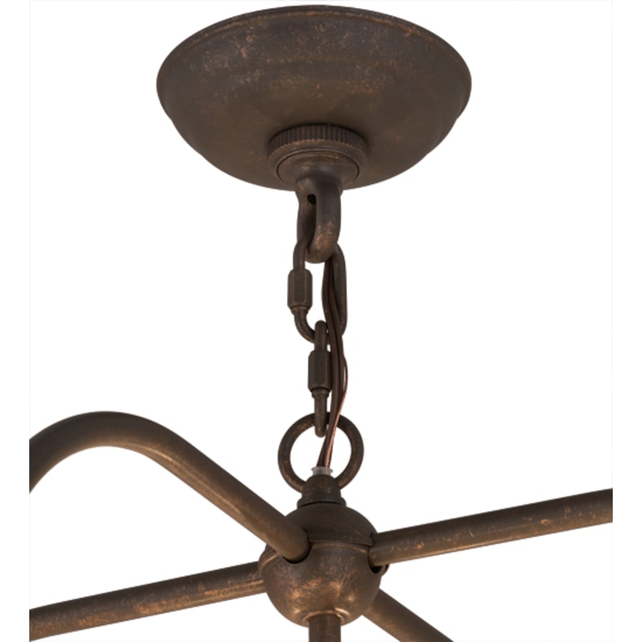Meyda Tiffany Aldari 6 Light 22" Wide Taper Candle Style Chandelier