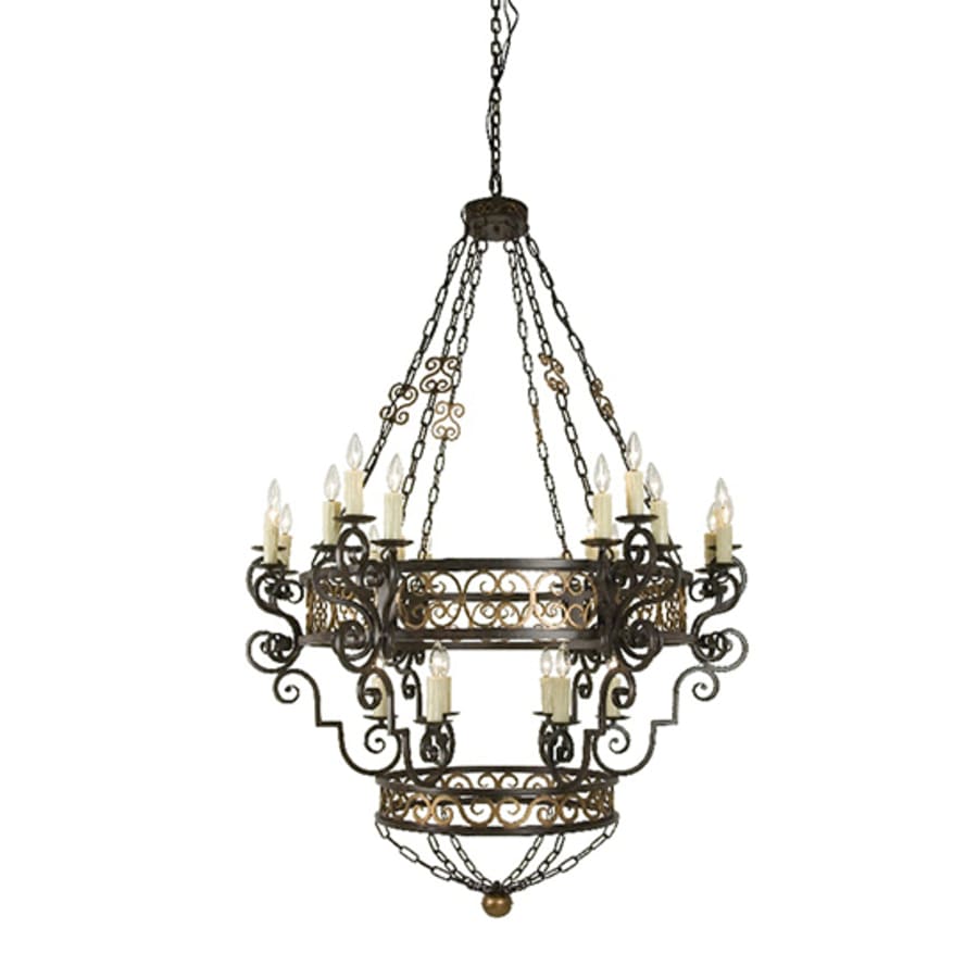 Meyda Tiffany Isabo 24 Light 48" Wide Taper Candle Style Chandelier