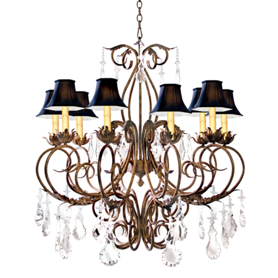 Meyda Tiffany Felicia 10 Light 42" Wide Crystal Chandelier