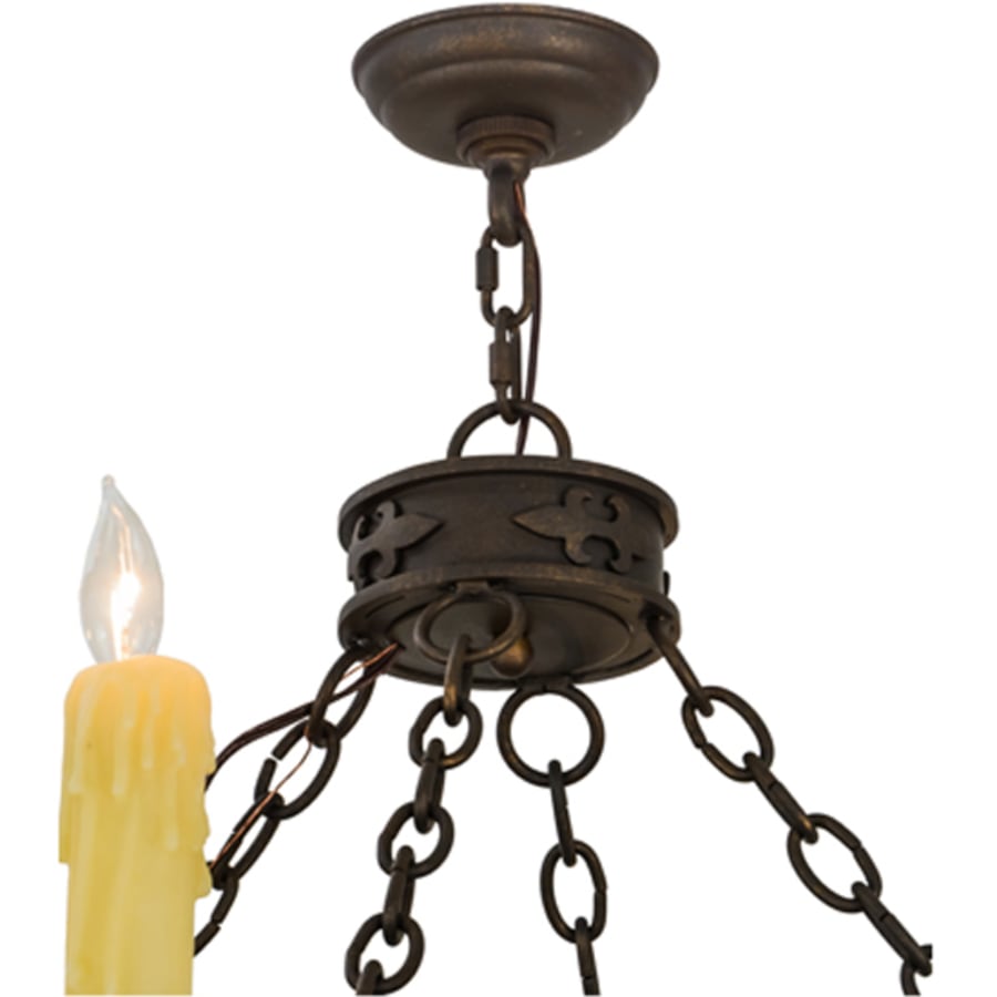 Meyda Tiffany Calandra 8 Light 42" Wide Taper Candle Style Chandelier