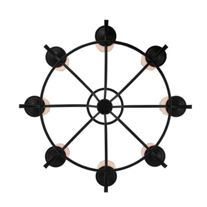 Meyda Tiffany Octavia 8 Light 48" Wide Pillar Candle Style Chandelier