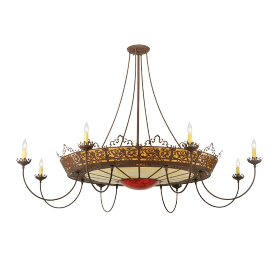 Meyda Tiffany Stanley 18 Light 84" Wide Taper Candle Style Chandelier