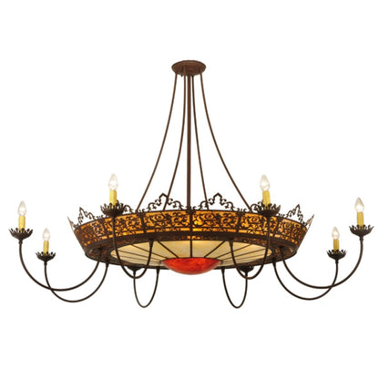 Meyda Tiffany Stanley 18 Light 84" Wide Taper Candle Style Chandelier