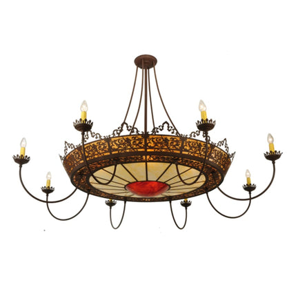 Meyda Tiffany Stanley 18 Light 84" Wide Taper Candle Style Chandelier