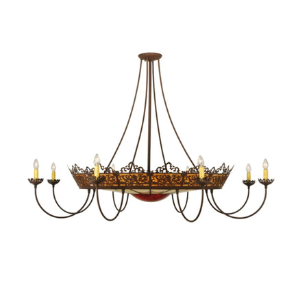 Meyda Tiffany Stanley 18 Light 84" Wide Taper Candle Style Chandelier