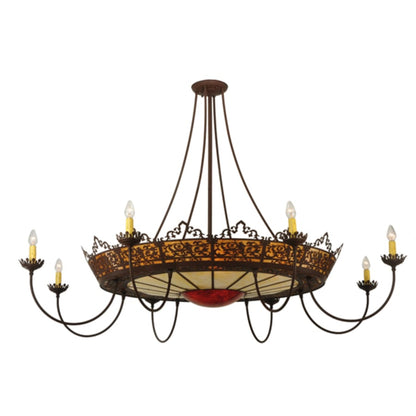 Meyda Tiffany Stanley 18 Light 84" Wide Taper Candle Style Chandelier