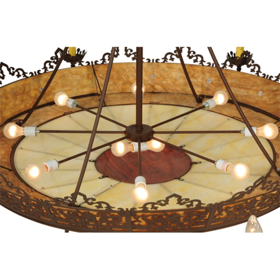 Meyda Tiffany Stanley 18 Light 84" Wide Taper Candle Style Chandelier