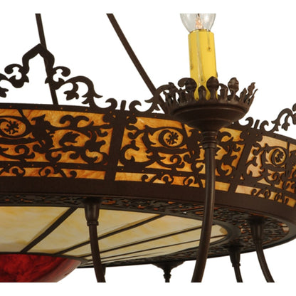 Meyda Tiffany Stanley 18 Light 84" Wide Taper Candle Style Chandelier