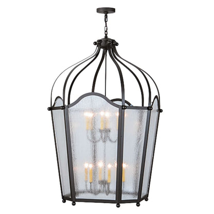 Meyda Tiffany Citadel 12 Light 42" Wide Taper Candle Pendant