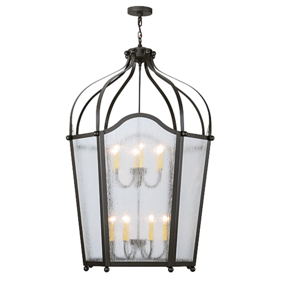 Meyda Tiffany Citadel 12 Light 42" Wide Taper Candle Pendant