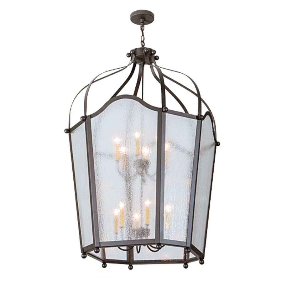 Meyda Tiffany Citadel 12 Light 42" Wide Taper Candle Pendant