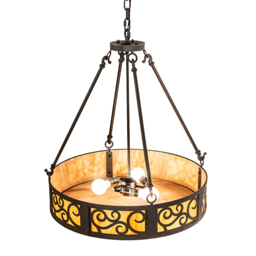 Meyda Tiffany Dean 3 Light 24" Wide Pendant