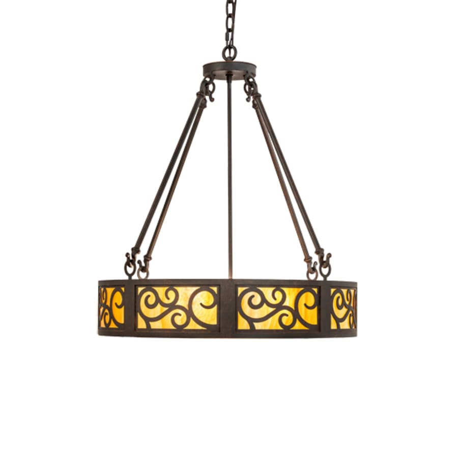 Meyda Tiffany Dean 3 Light 24" Wide Pendant