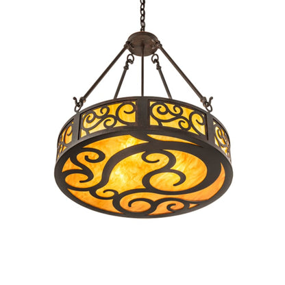 Meyda Tiffany Dean 3 Light 24" Wide Pendant