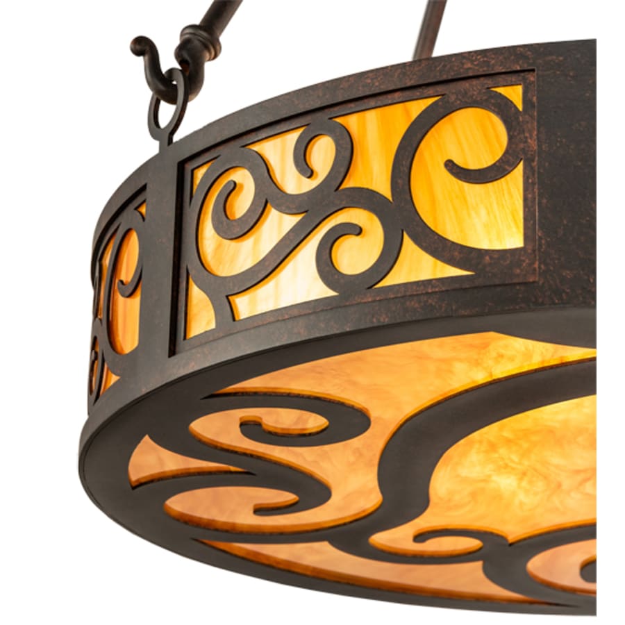 Meyda Tiffany Dean 3 Light 24" Wide Pendant
