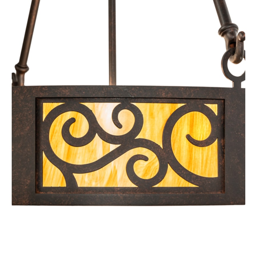 Meyda Tiffany Dean 3 Light 24" Wide Pendant