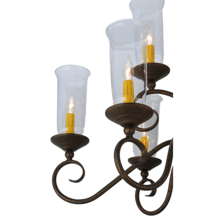 Meyda Tiffany Wallis 10 Light 21" Wide Taper Candle Style Chandelier