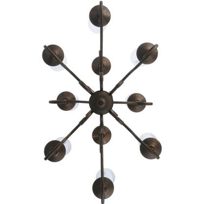 Meyda Tiffany Wallis 10 Light 21" Wide Taper Candle Style Chandelier