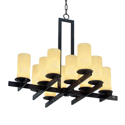 Meyda Tiffany Dante 12 Light 36" Wide Pillar Candle Style Chandelier