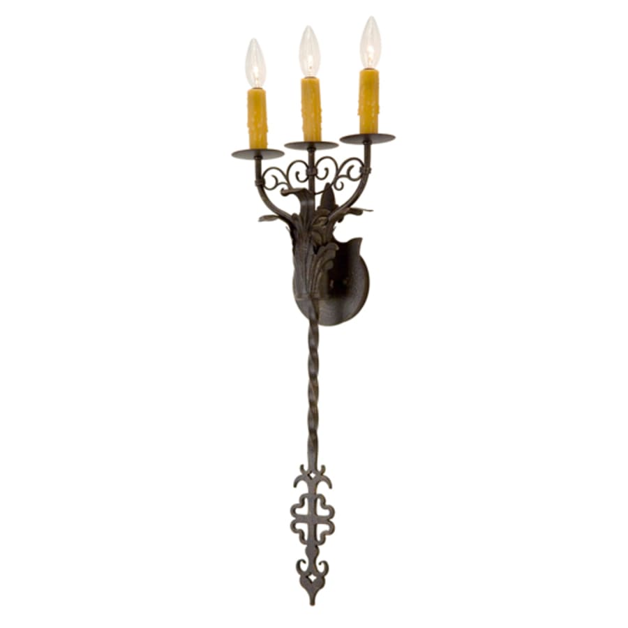 Meyda Tiffany Merano 3 Light 30" Tall Wall Sconce