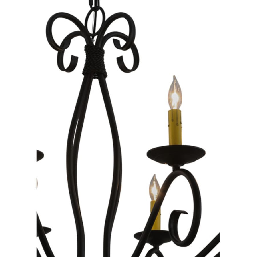 Meyda Tiffany Sienna 8 Light 36" Wide Taper Candle Style Chandelier