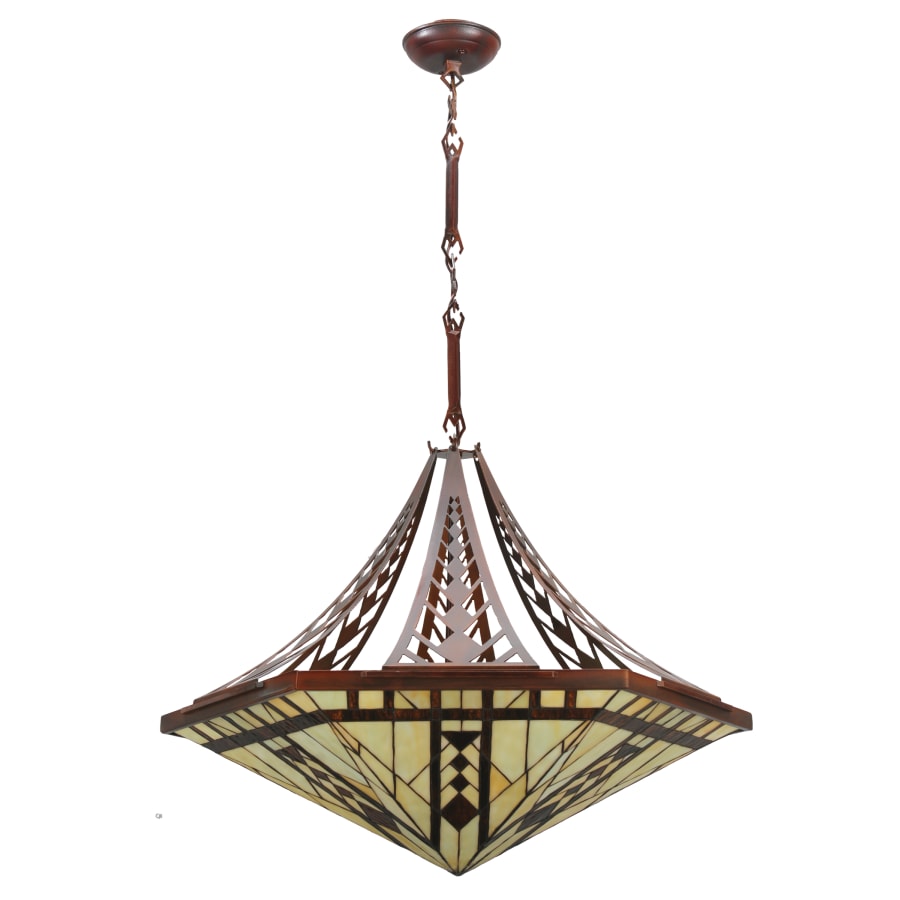 Meyda Tiffany 27" W Sonoma Inverted Pendant