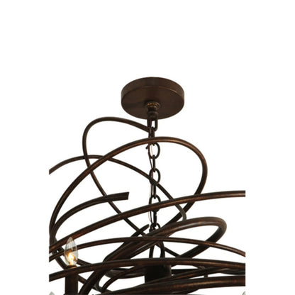 Meyda Tiffany Cyclone 18 Light 36" Wide Taper Candle Style Chandelier