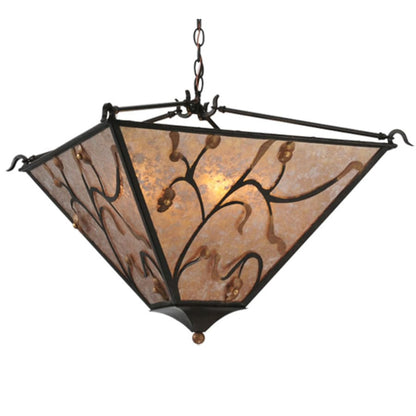 Meyda Tiffany Blossoming Branches 4 Light 34" Wide Pendant