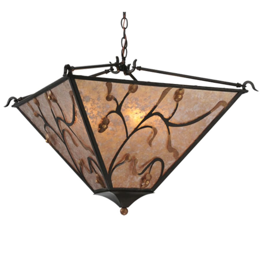 Meyda Tiffany Blossoming Branches 4 Light 34" Wide Pendant