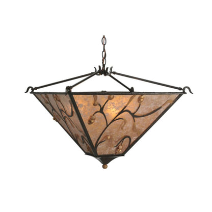Meyda Tiffany Blossoming Branches 4 Light 34" Wide Pendant