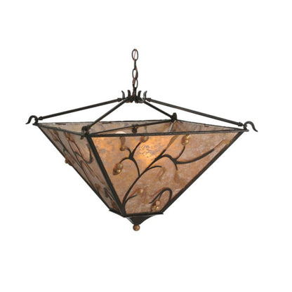 Meyda Tiffany Blossoming Branches 4 Light 34" Wide Pendant
