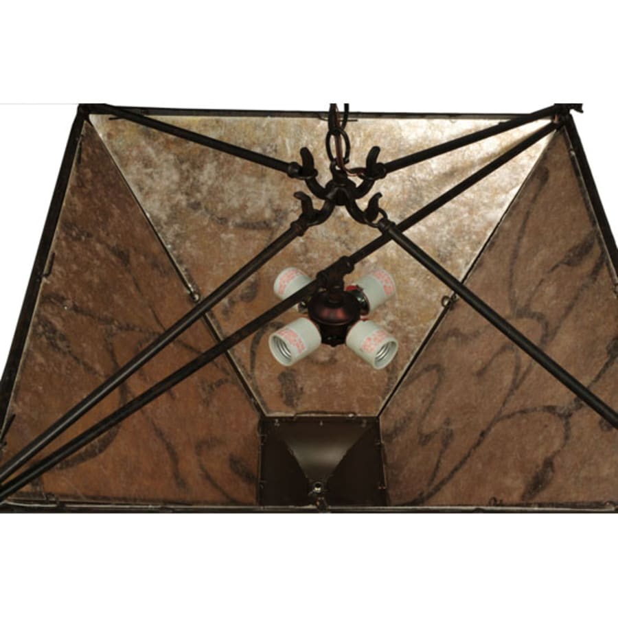 Meyda Tiffany Blossoming Branches 4 Light 34" Wide Pendant