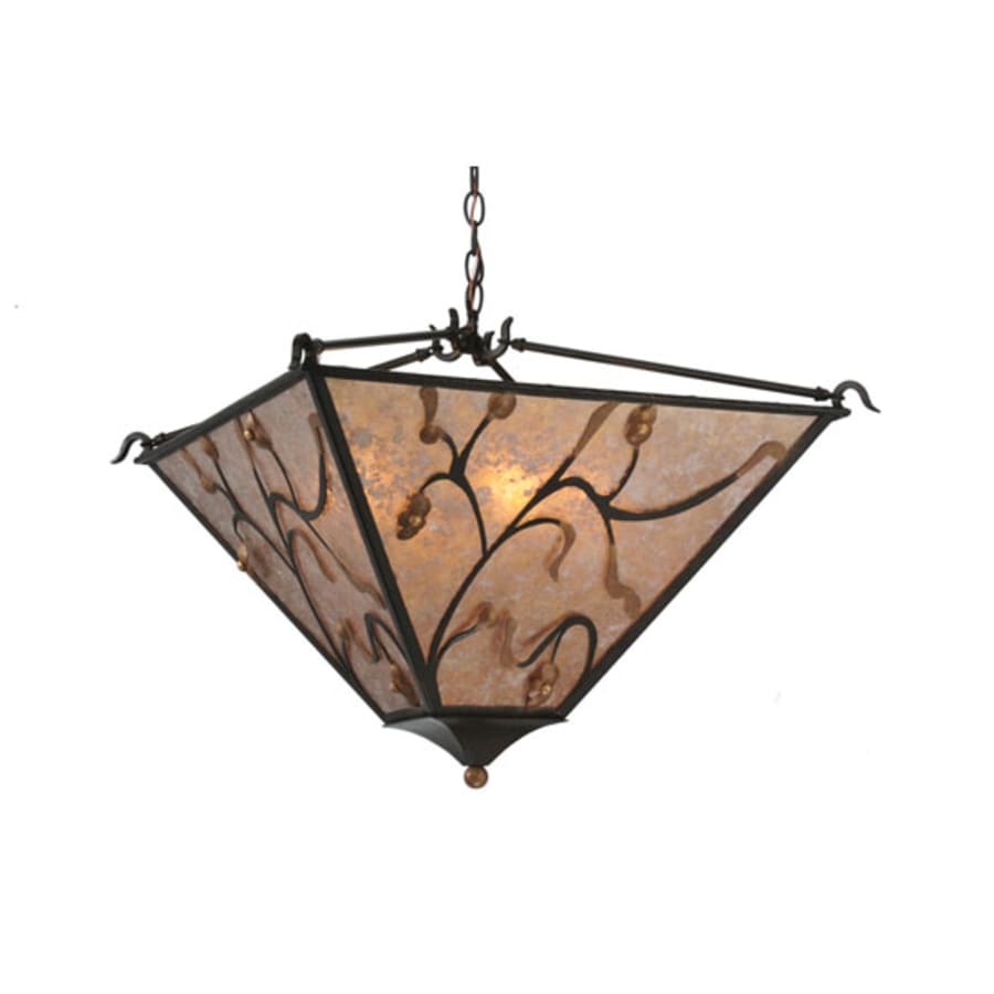 Meyda Tiffany Blossoming Branches 4 Light 34" Wide Pendant
