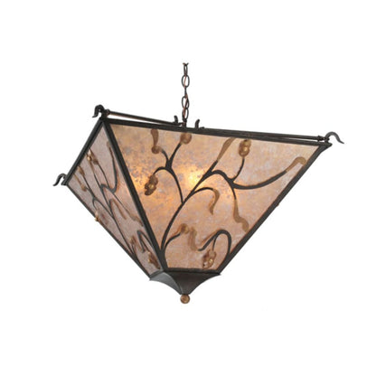 Meyda Tiffany Blossoming Branches 4 Light 34" Wide Pendant