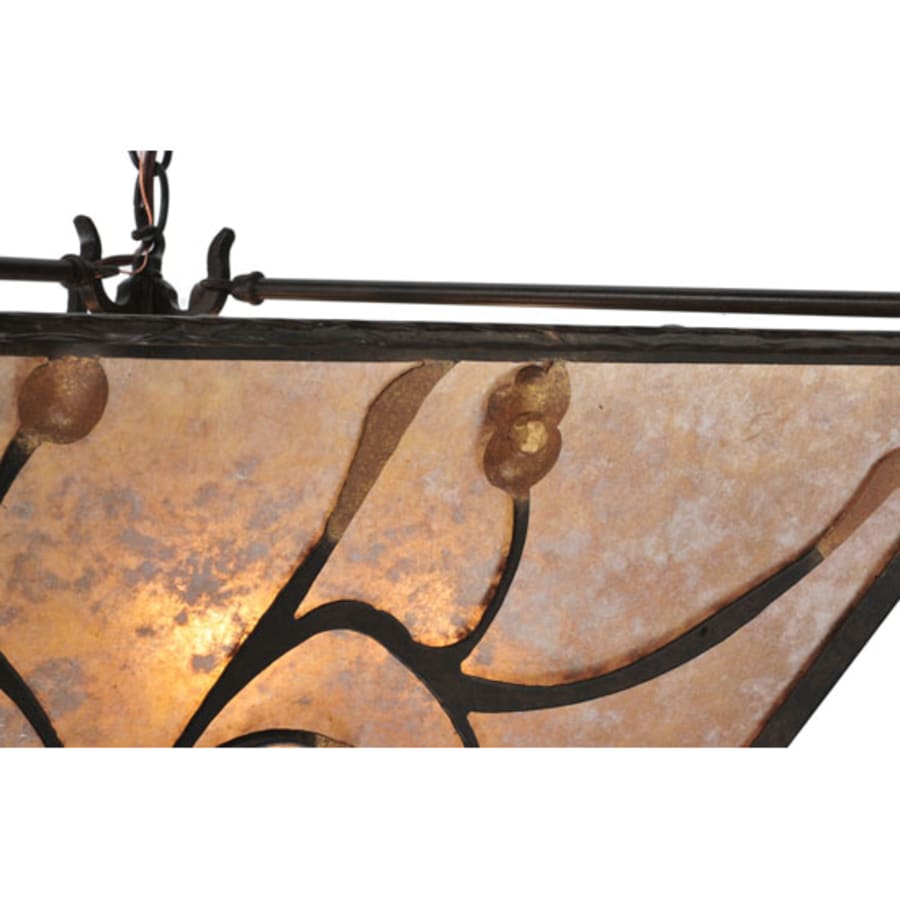 Meyda Tiffany Blossoming Branches 4 Light 34" Wide Pendant