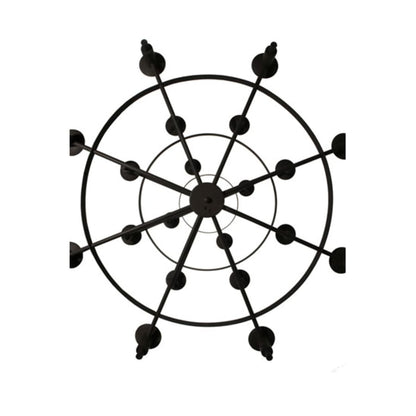 Meyda Tiffany Carella 20 Light 135" Tall Taper Candle Style Chandelier - Dark Roast Finish